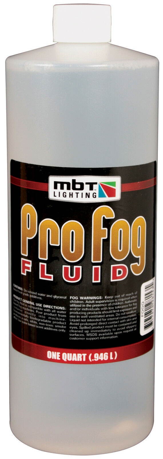 MBT Pro Fog Fluid One Quart *