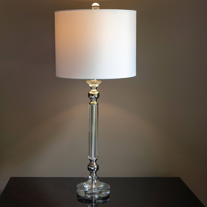28.5" Rotunda Table Lamp Gold - Decor Therapy