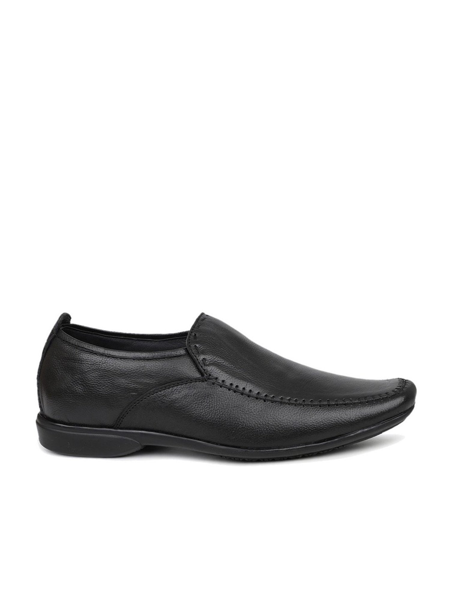Privo by Inc.5 Men's Black Formal Loafers