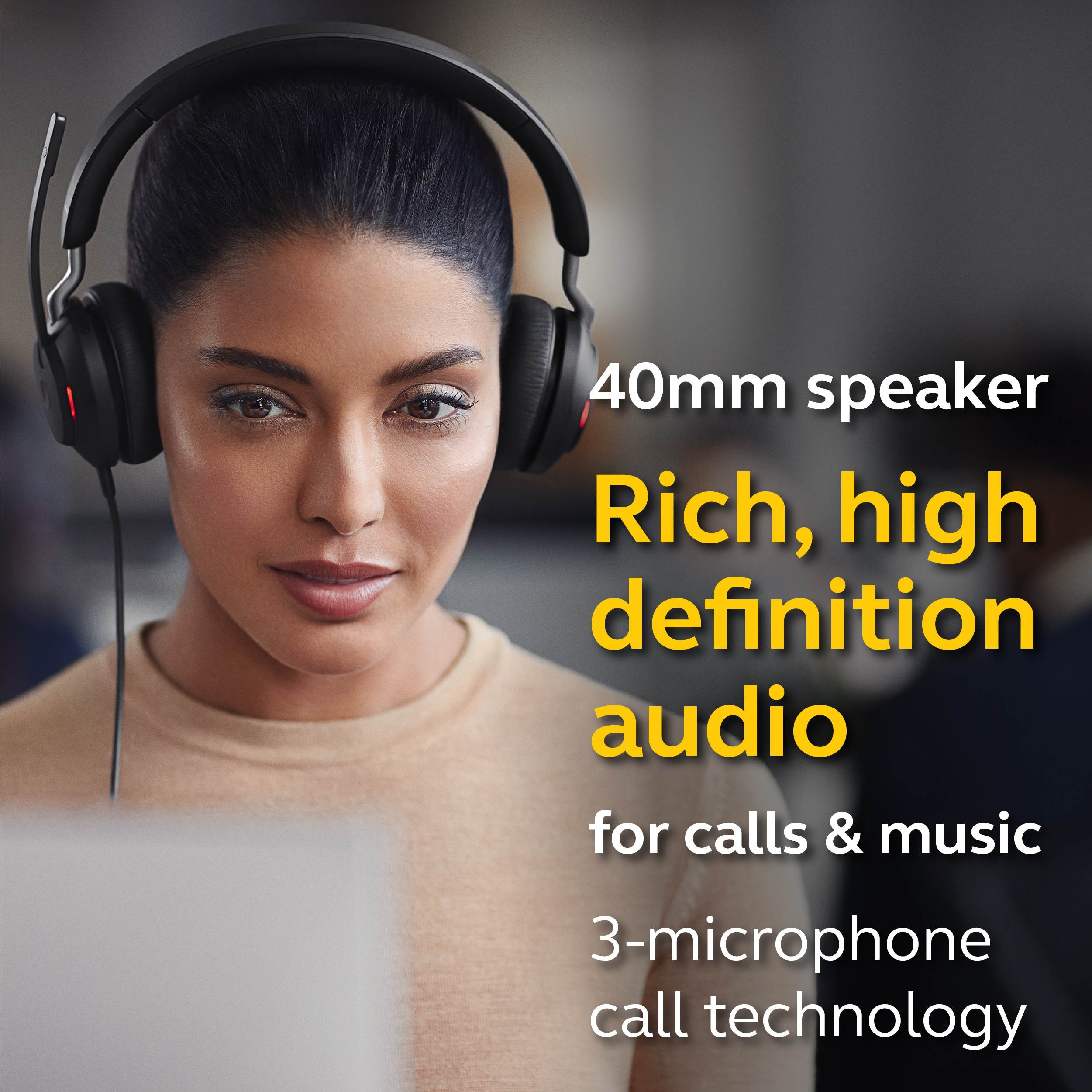 Jabra Evolve2 40 - USB-A MS Teams stereo