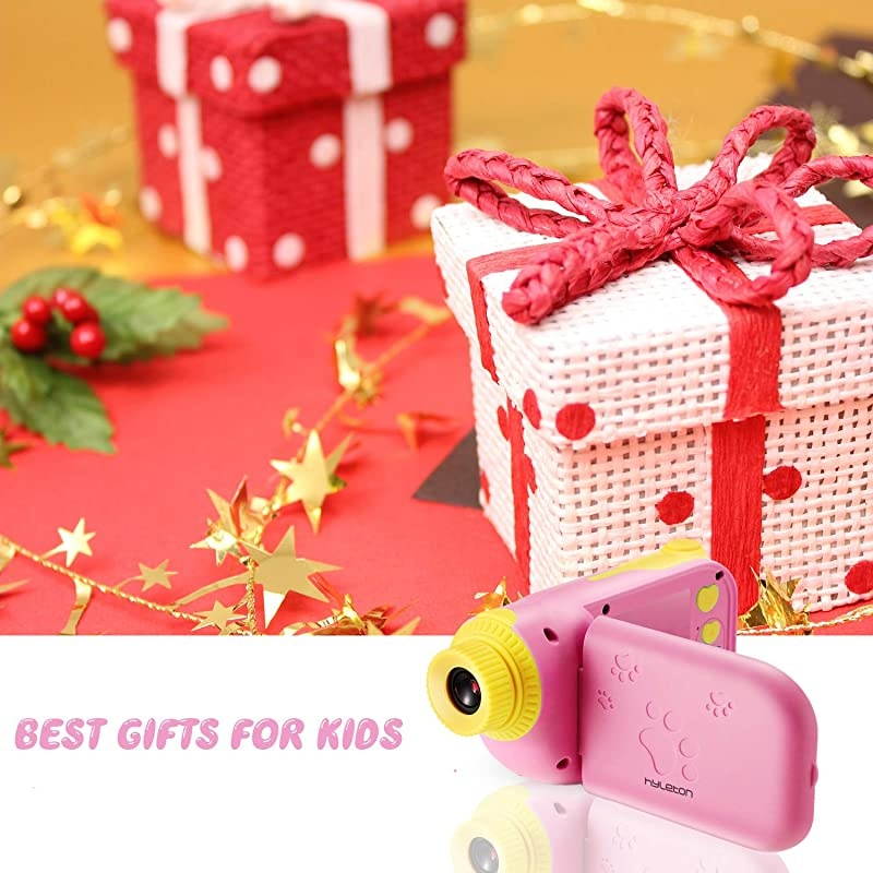 Kids Camera  Q1 Digital Video Camcorder Action Camera Rechargeable with 8G SD Card 2.0&rdquo; for 3-12 Year Old Boys and Girls Birthday Festival Gift