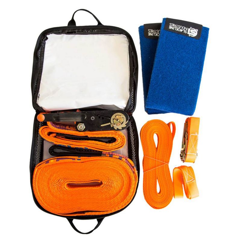 Slackline Industries 50 Foot Introduction Teaching Training Play Line with Help Line for Beginners