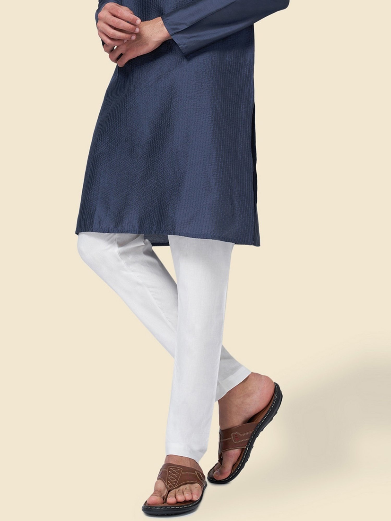 Manthan Fawn Regular Fit Churidars