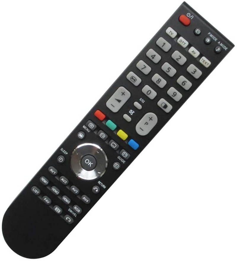 HCDZ Replacement Remote Control for Hitachi CLU-4371UG2 P42H401 P42H4011A P50H4011A P42H401A P42H401P P42T501 LCD LED HDTV TV
