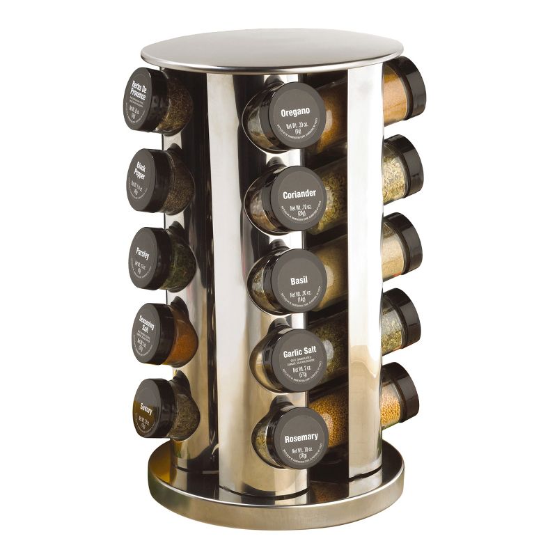 Kamenstein 20-Jar Revolving Spice Rack