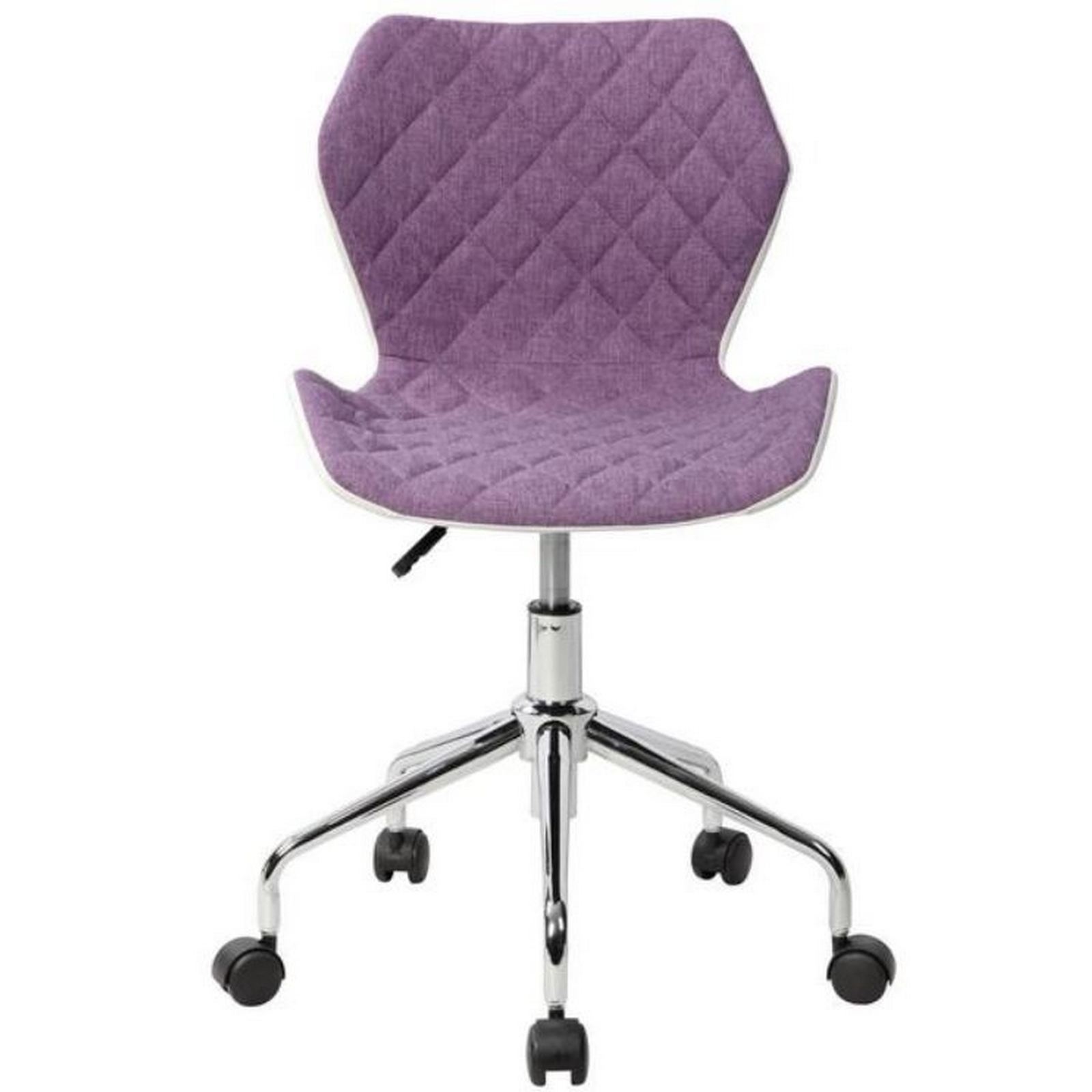 Urban Designs Modern Height Adjustable Office Task Chair - Purple