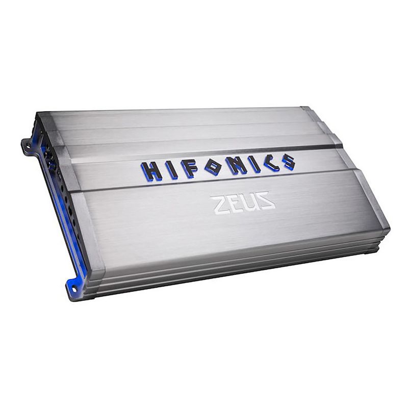 Hifonics ZG-3200.1D Zeus Gamma 3200W Max Class D Monoblock Car Audio Amplifier (2 Pack)
