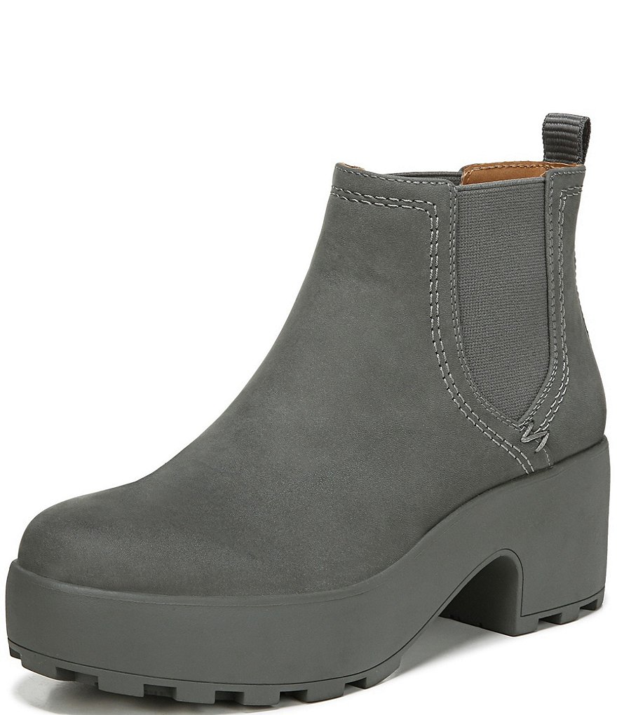 Zodiac Tavi Leather Chelsea Platform Booties