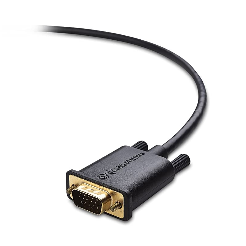 DisplayPort to VGA (DP to VGA Cable) 3 Feet