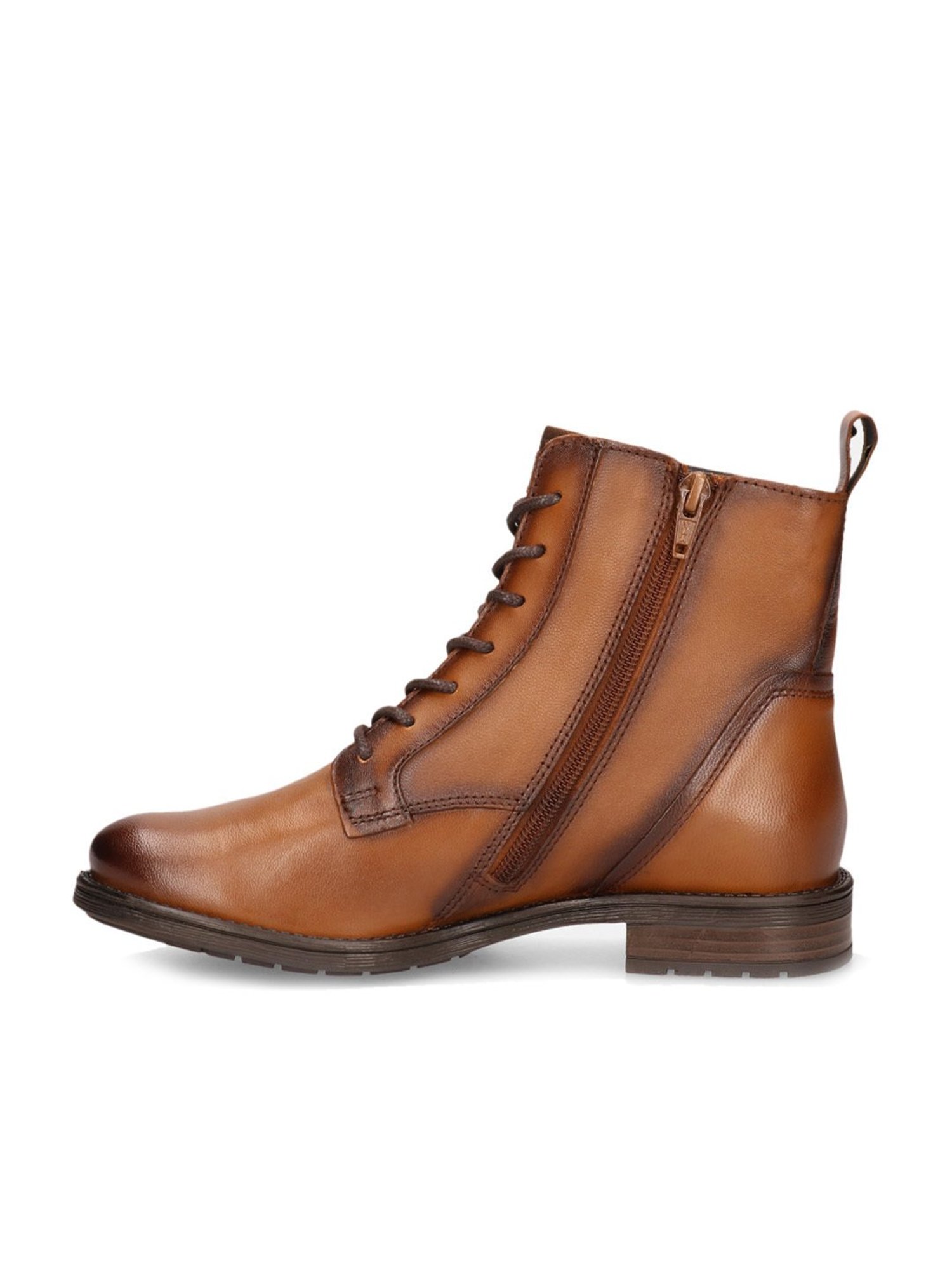 BAGATT Women's Ronja I Cognac Derby Boots