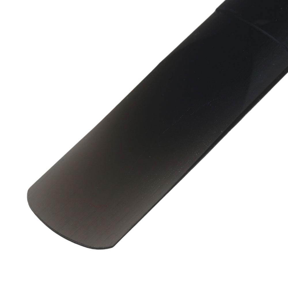 BQLZR 5pcs Black Long-time Exercise Resin E Flat Alto Saxophone Reeds