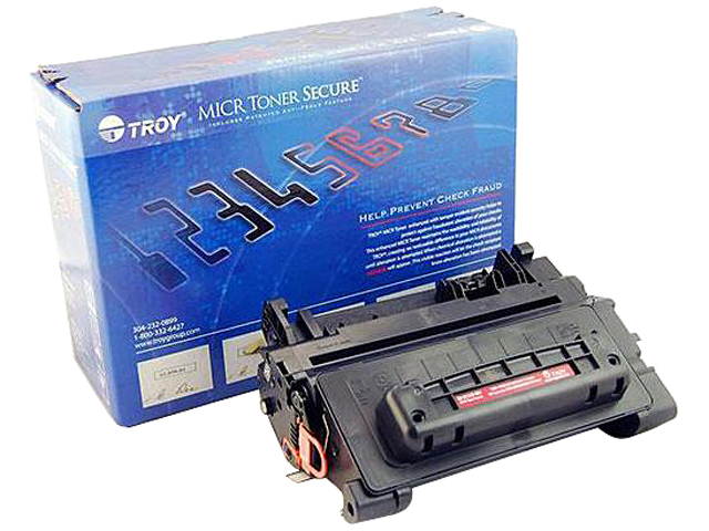 Troy 02-81350-001 MICR Secure Toner Cartridge (Alternative for HP 90A/CE390A) - Black
