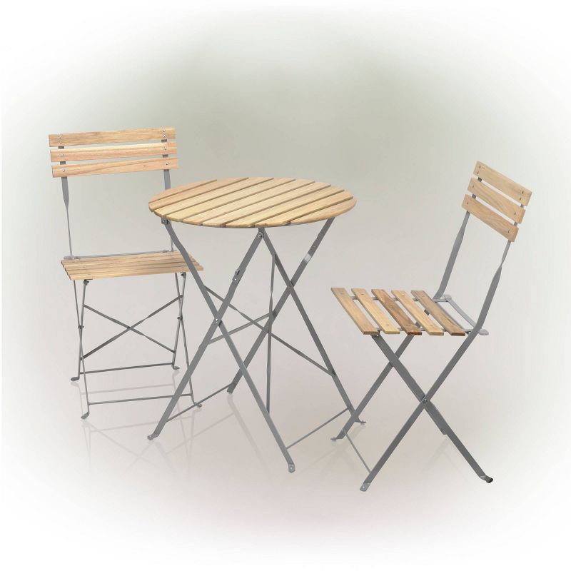 Emma and Oliver 72" x 12" x 12" Birchwood Bar Top Riser with Silver Legs