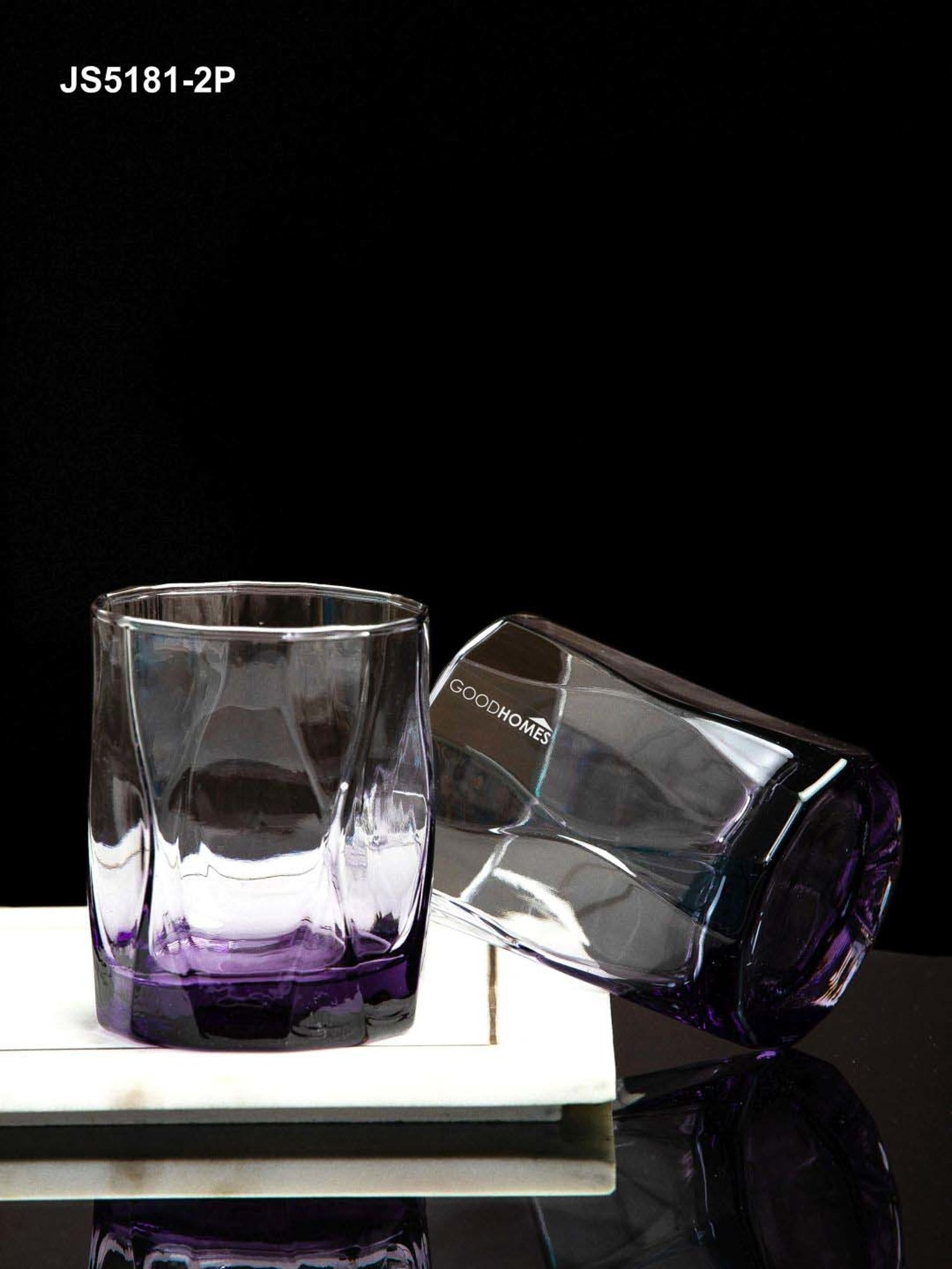 Goodhomes Transparent Glass Tumbler (0.3 L) - Set of 6