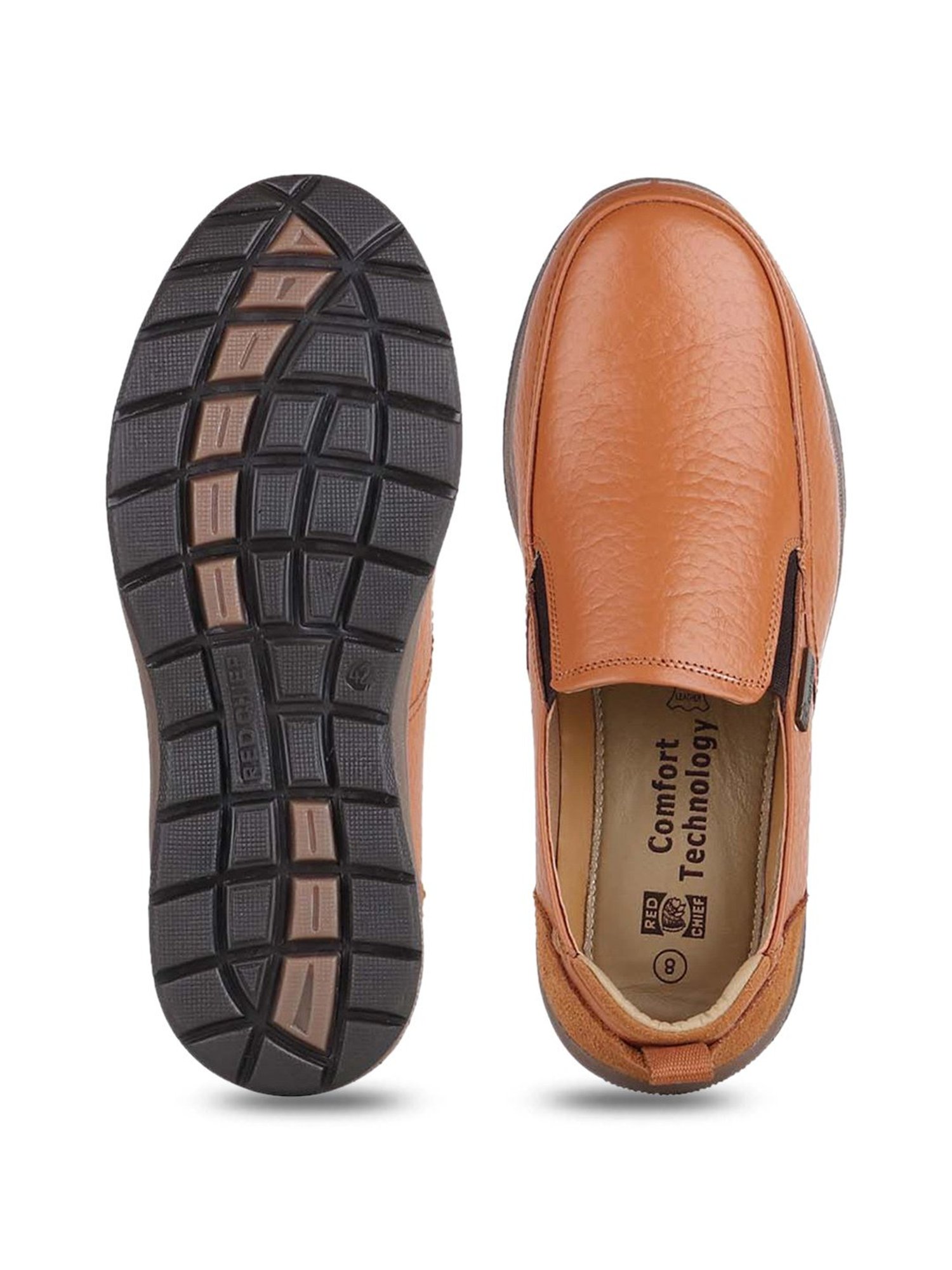 Red Chief Men's Elephant Tan Casual Loafers