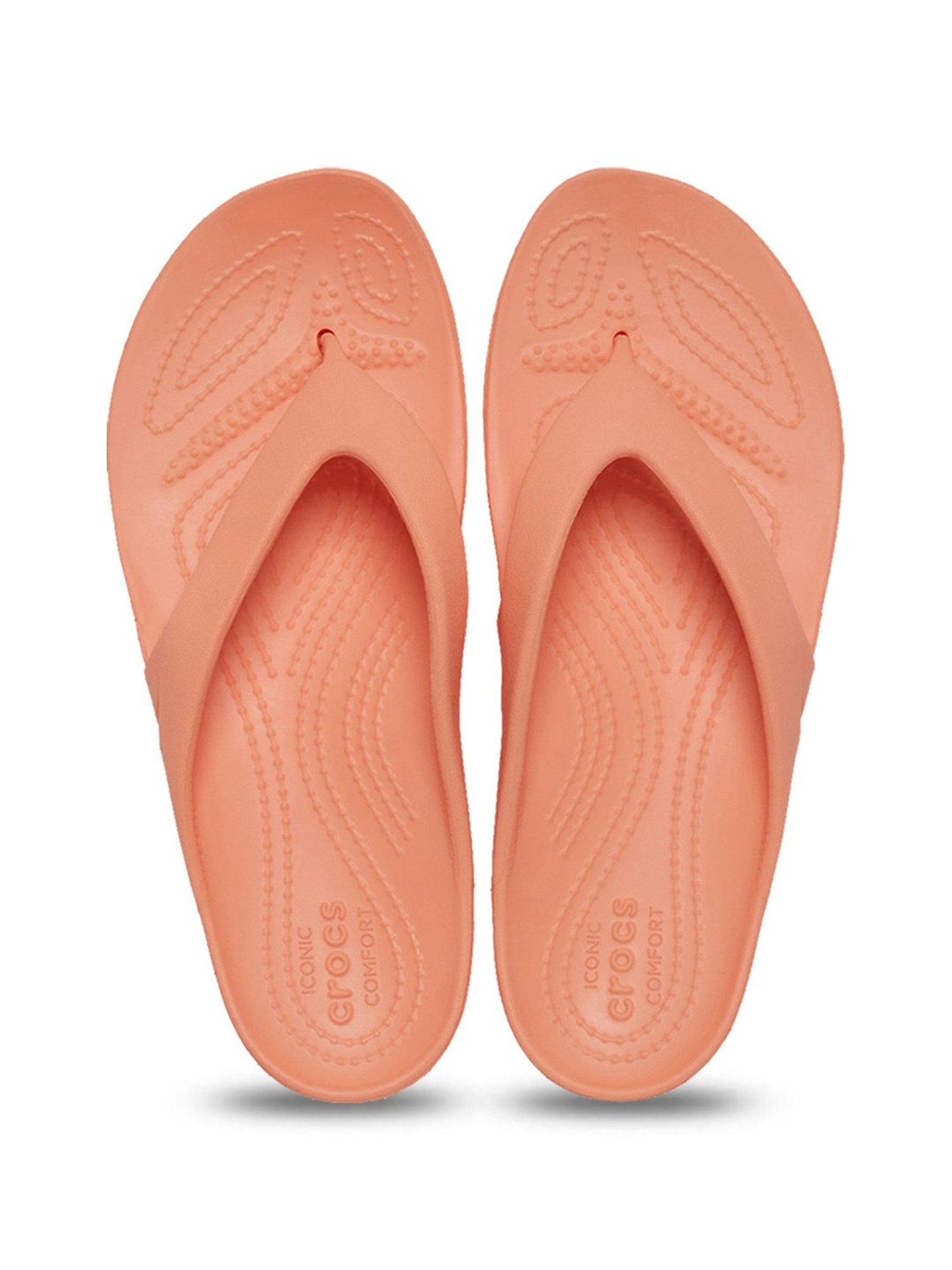 Crocs Women's Kadee Papaya Flip Flops