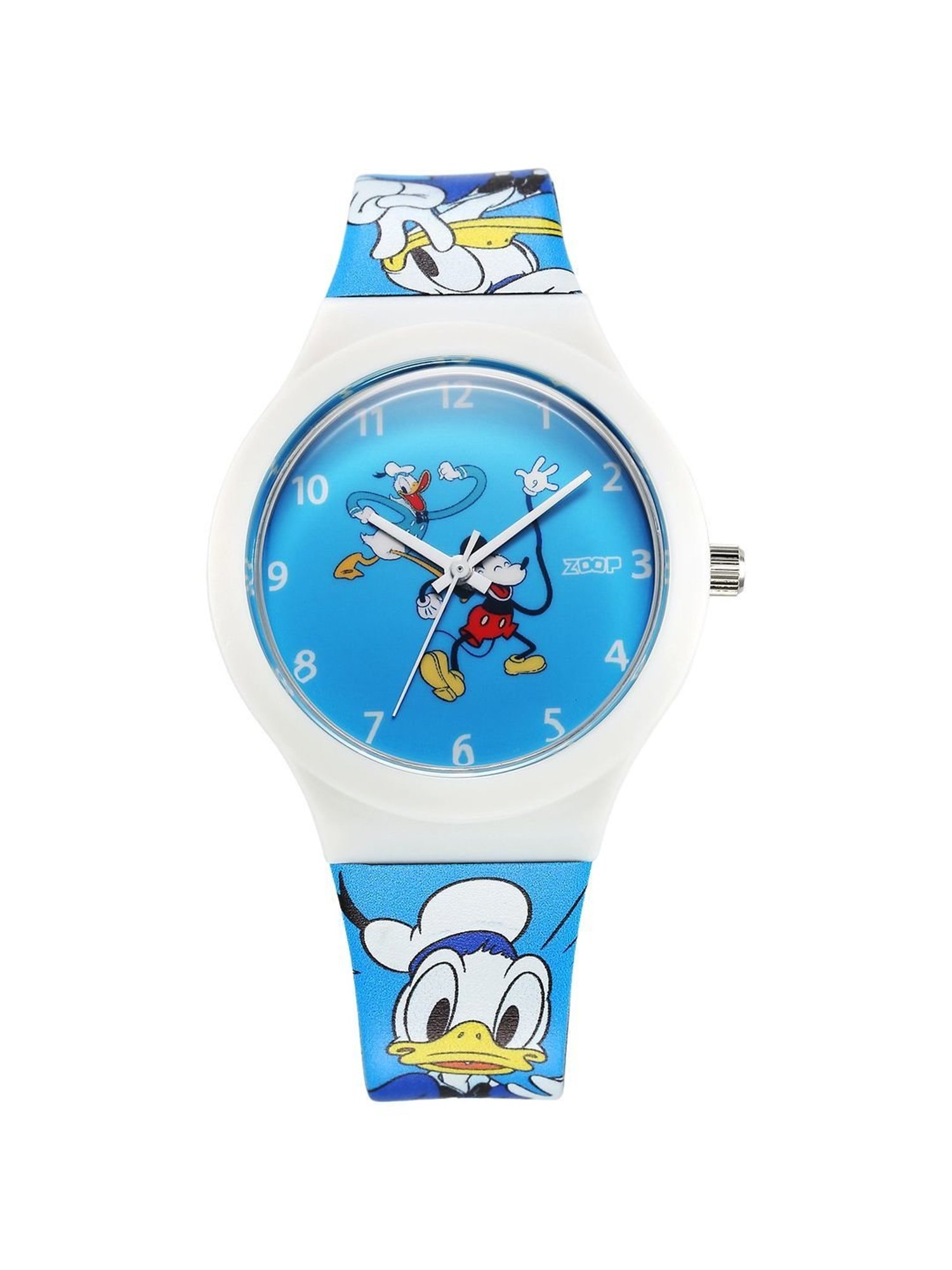 Zoop 16018PP05 Disney Kids Analog Watch with 3 Straps
