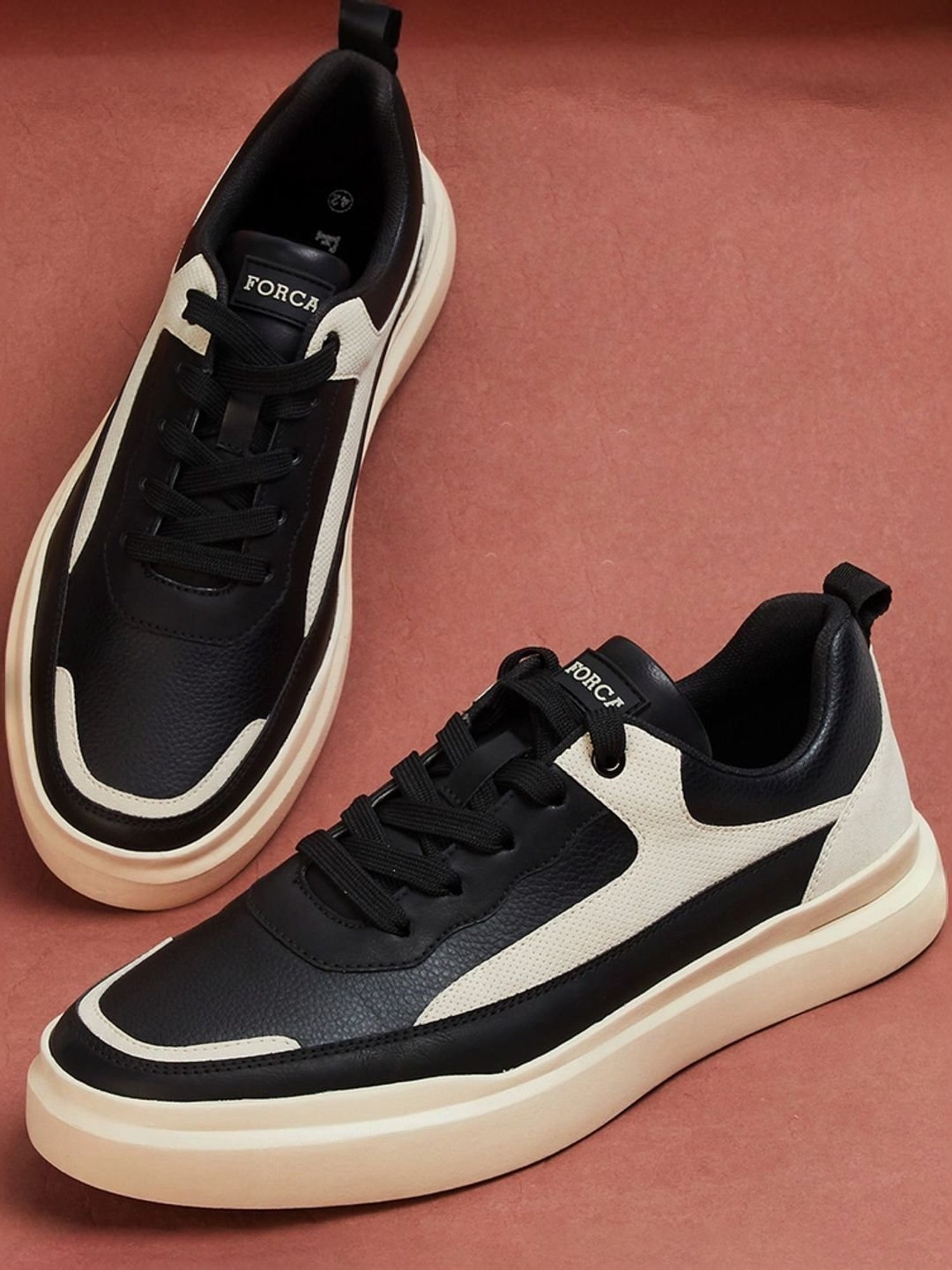 Forca by Lifestyle Men's Black Casual Sneakers