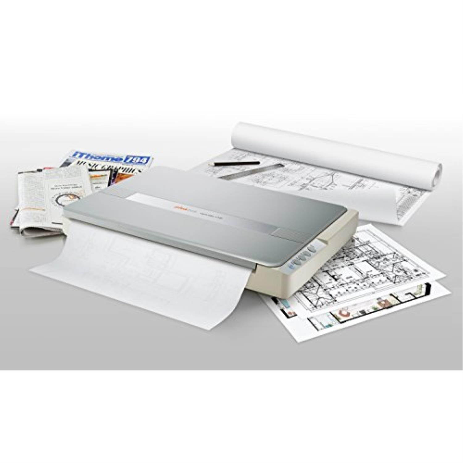 Plustek A3 flatbed scanner OS1180 , for A3 size graphics and document. Design for libraires school and small office