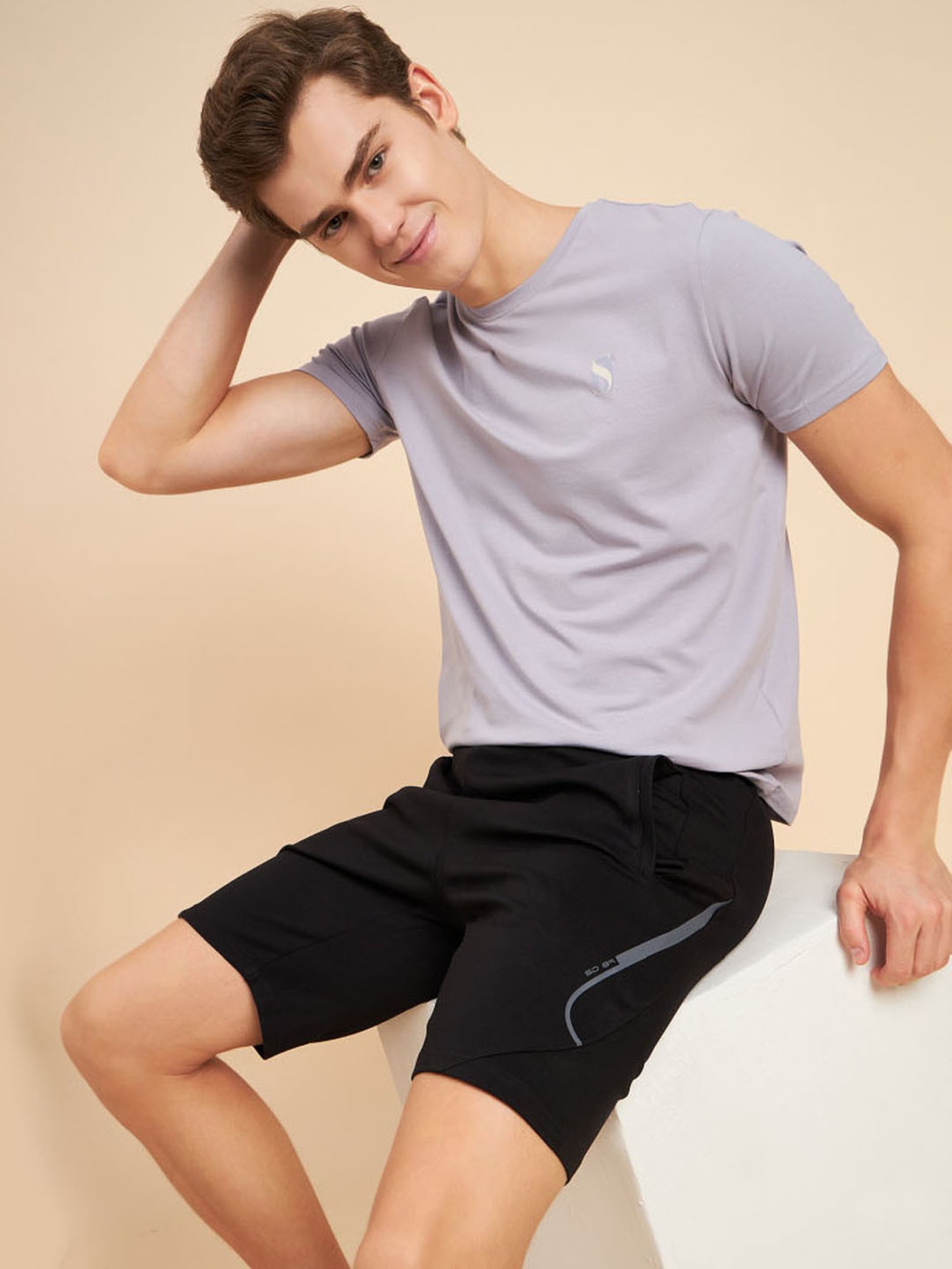 Sweet Dreams Black Regular Fit Shorts