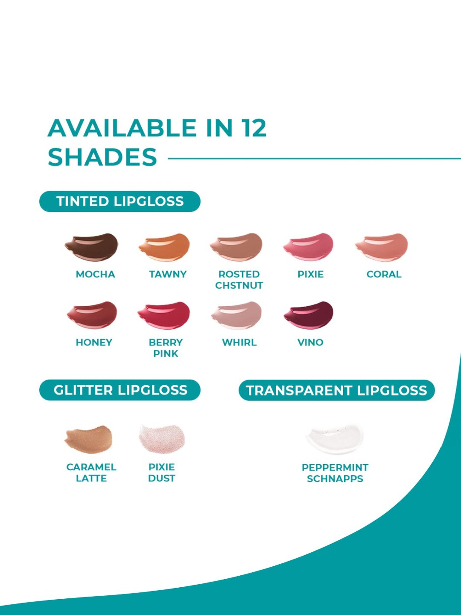 Tint Cosmetics Hydrating Lip Gloss Clear - 2.5 ml