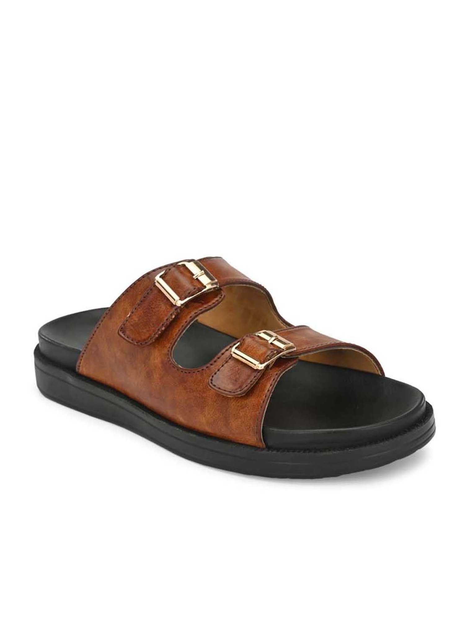Eego Italy Men's Tan Casual Sandals