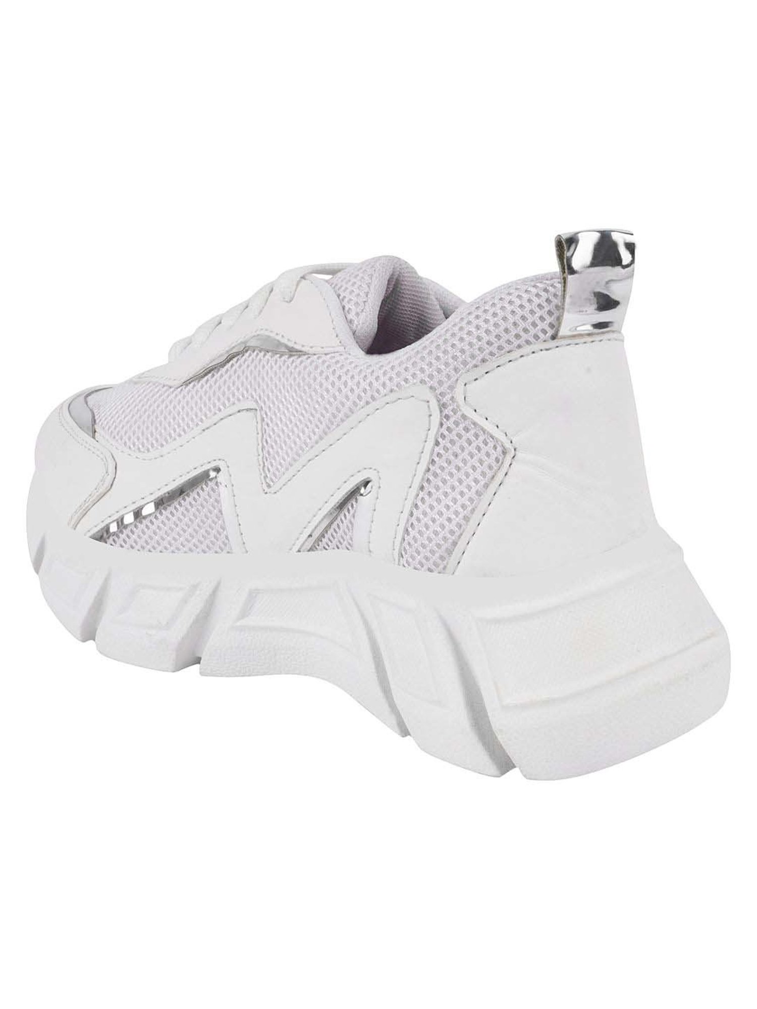 Shoetopia Kids White Walking Shoes
