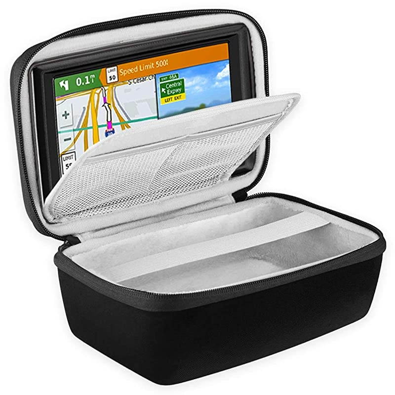 Hard Carrying Case for 5Inch GPS Navigator Fit Garmin Nuvi 55LM 2557LMT 52LM 42LM tomtom Mio 435 Accessories Travel Bag Black