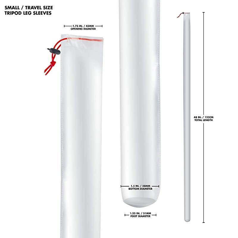 Tripod Leg Protection Covers WaterproofSnowProofMudProof Sleeves For SmallTravel Tripods