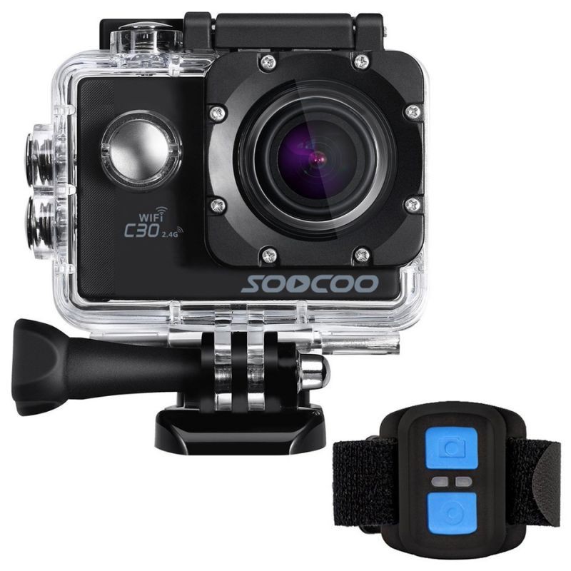 SOOCOO C30R Sports Action Camera 1080P 60fps 4K Wifi Ultra HD 16 NTK96660 Waterproof Action Cam