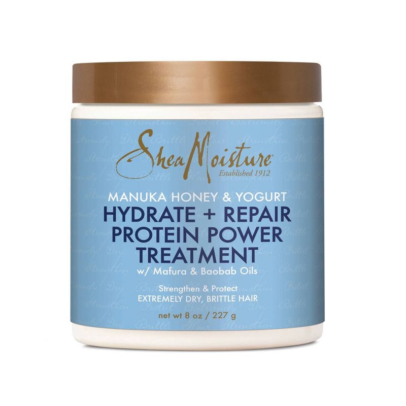 SheaMoisture Manuka Honey & Yogurt Hydrate + Repair Protein Power Treatment - 8 fl oz
