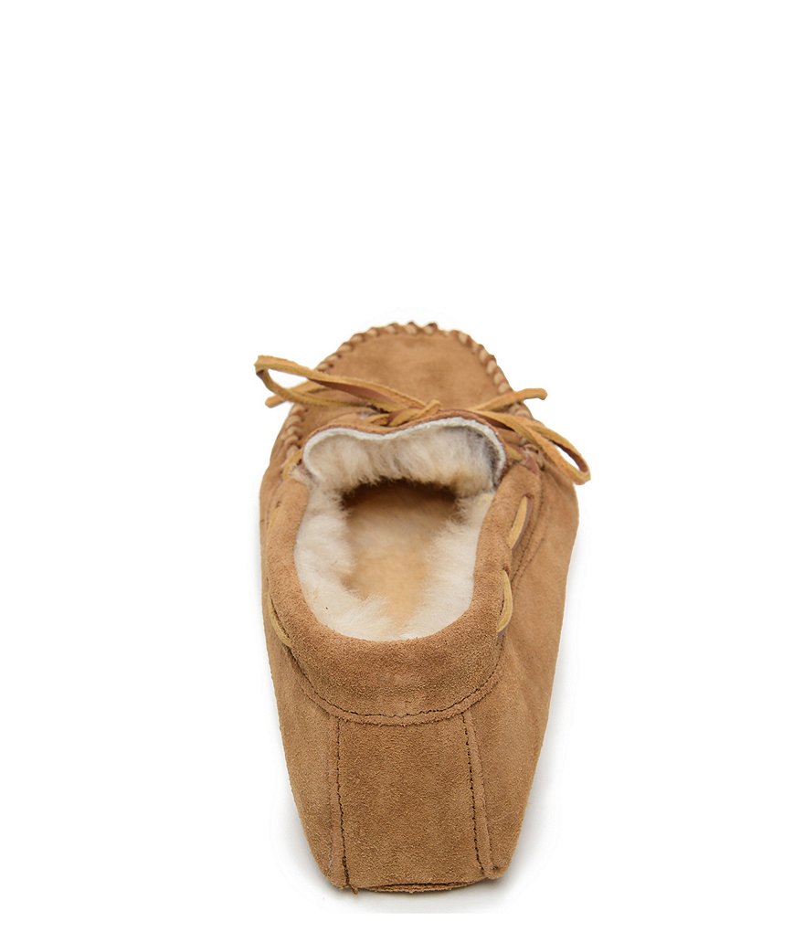 Minnetonka Men's Sheepskin Softsole Moccasin Slipper