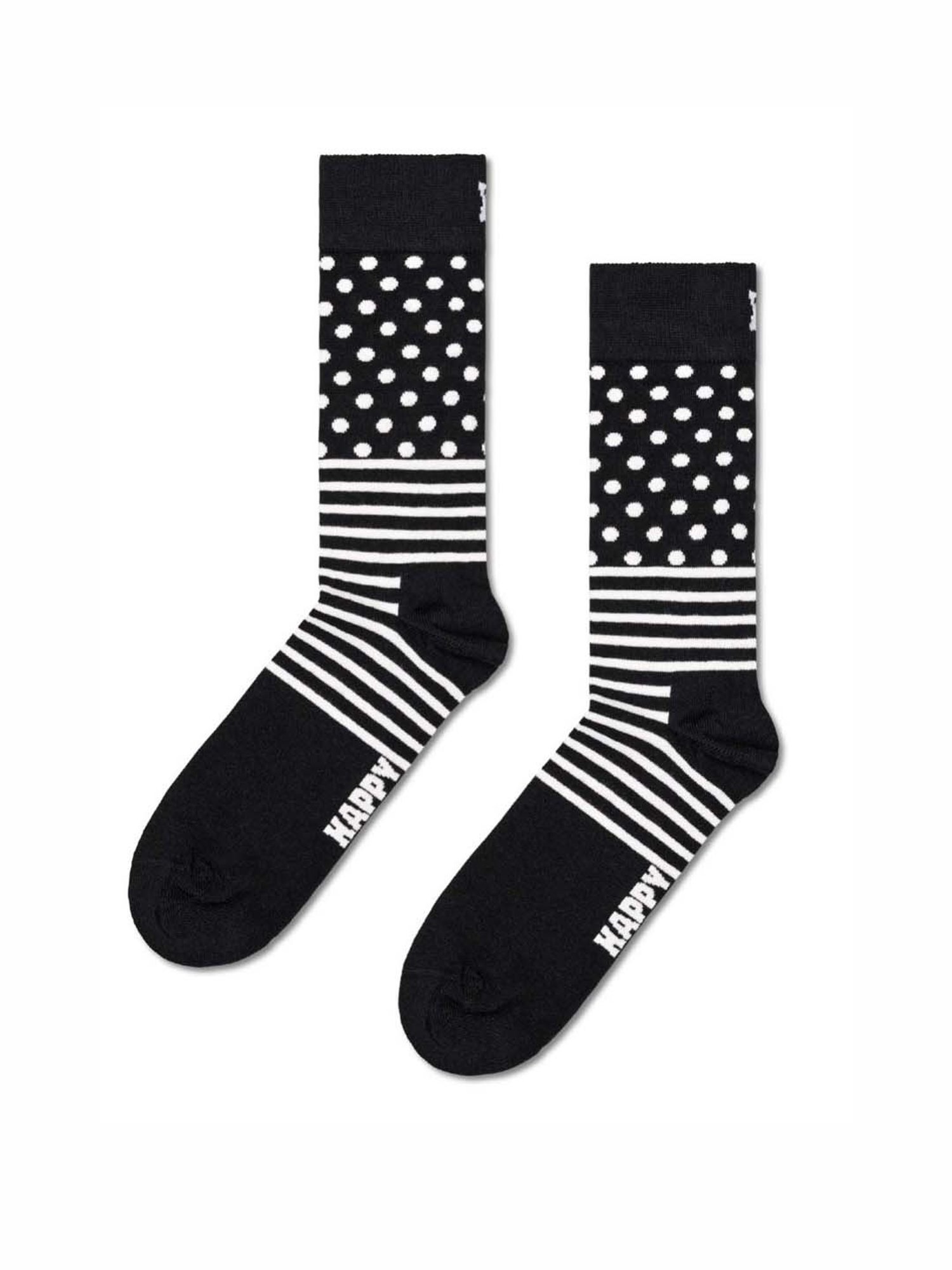 Happy Socks Classic Multicolor Cotton Printed Socks (41-46) - Pack of 4