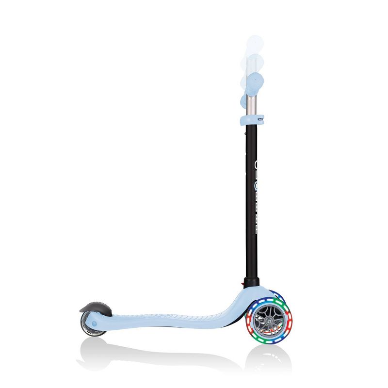 Globber Go Up 4 in 1 Lights Scooter - Pastel Blue