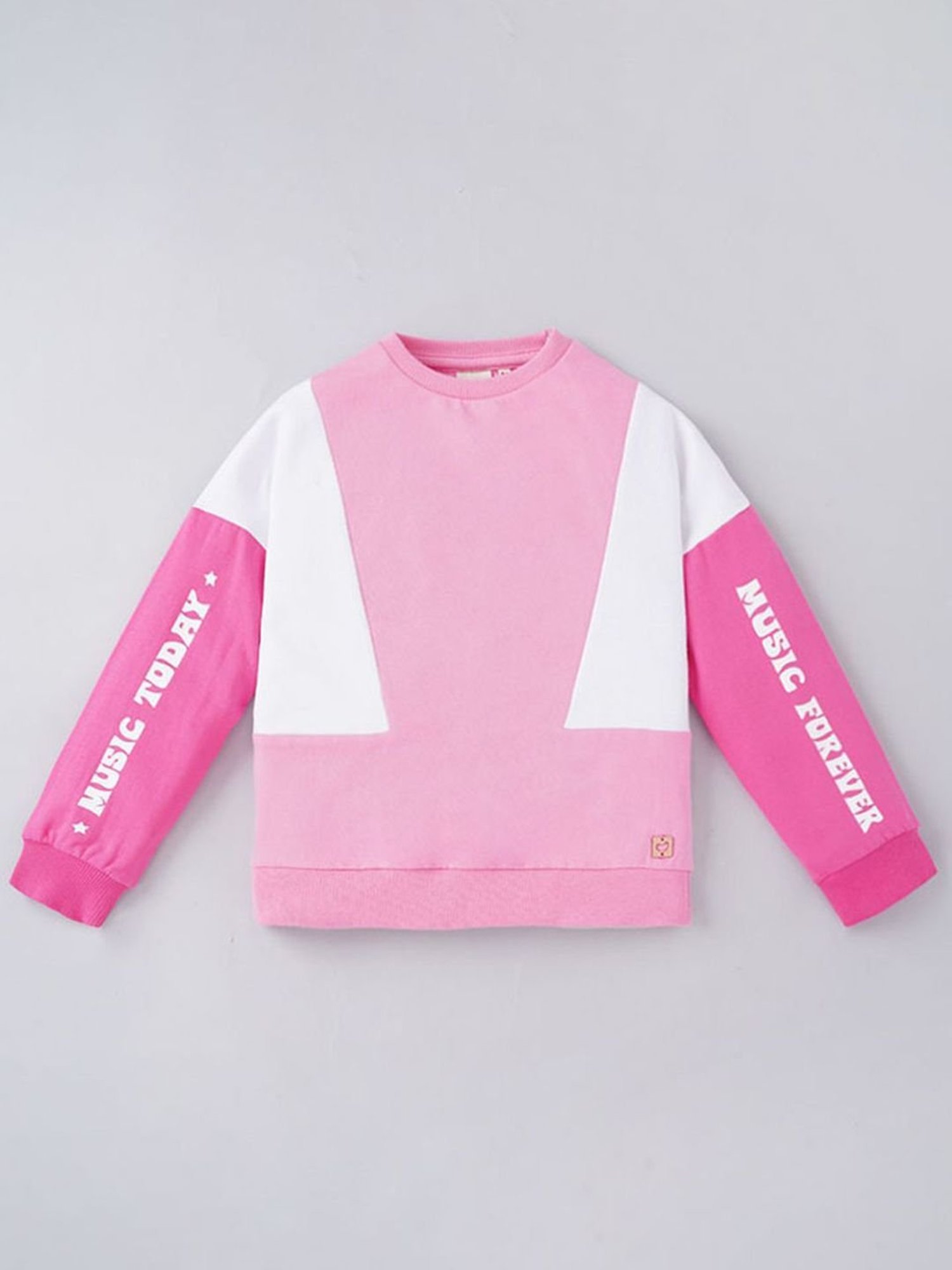 Mothercare Kids Navy Printed Full Sleeves Sweatshirt