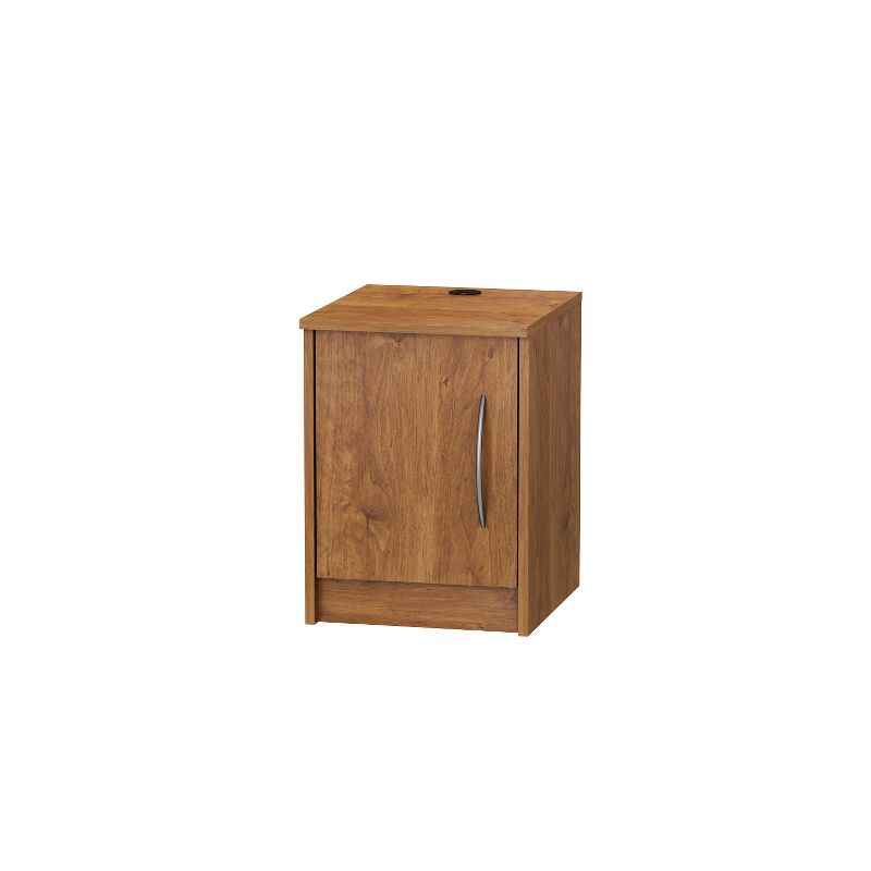 Addison 1 Door Nightstand Bank Alder Brown - Loft 607