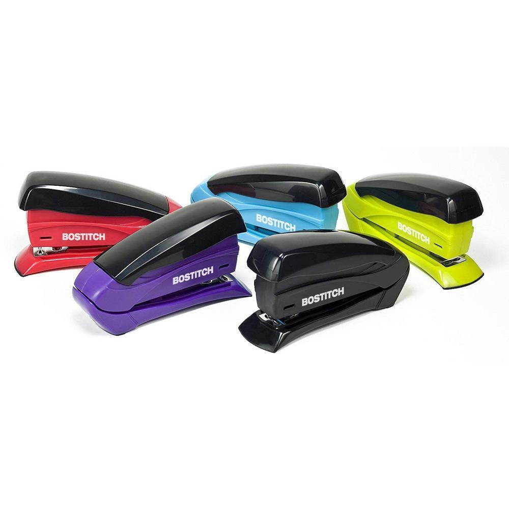 PaperPro 1491 inSPIRE Compact Stapler, 15 Sheets Capacity - 1 Each  (Assorted Colors)