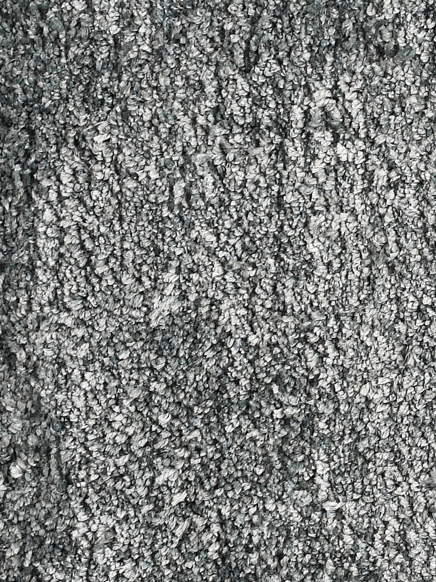 Saral Home Self Design Grey Microfibre Anti Skid Carpet