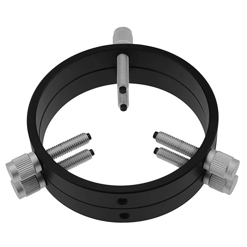 Adjustable Guiding Scope Rings 105 mm Inside Diameter Pair for Telescope Tube Diameter or Finders 50 to 103mm