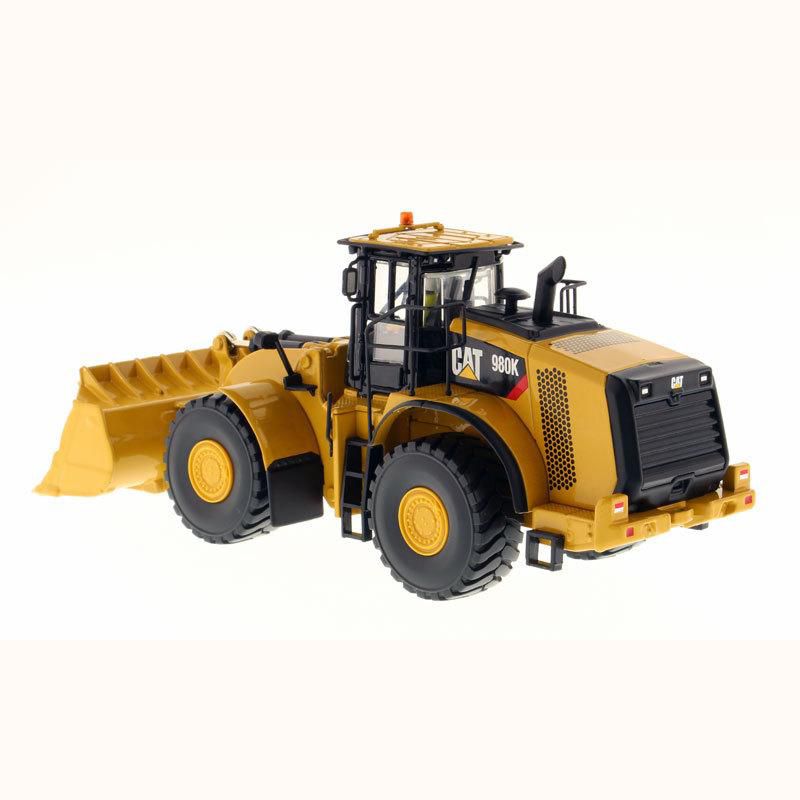 Caterpillar 980K Wheel Loader Rock Configuration with Operator "High Line Series" 1/50 Diecast Model by Diecast Masters