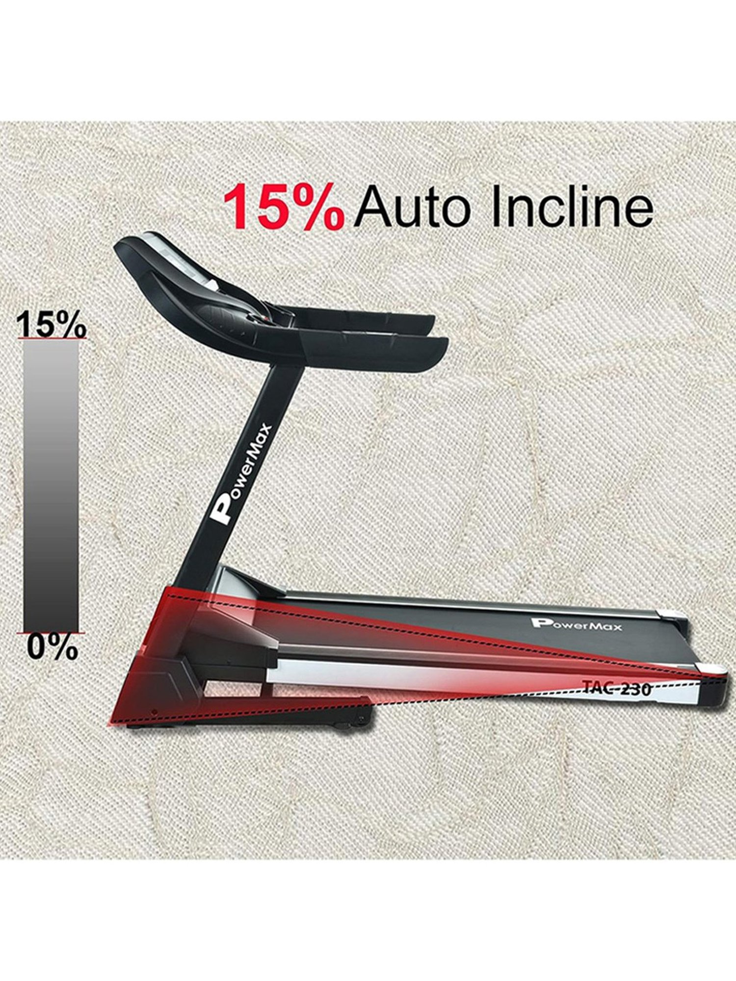 PowerMax Fitness B-S2 Spin Bike (Black)