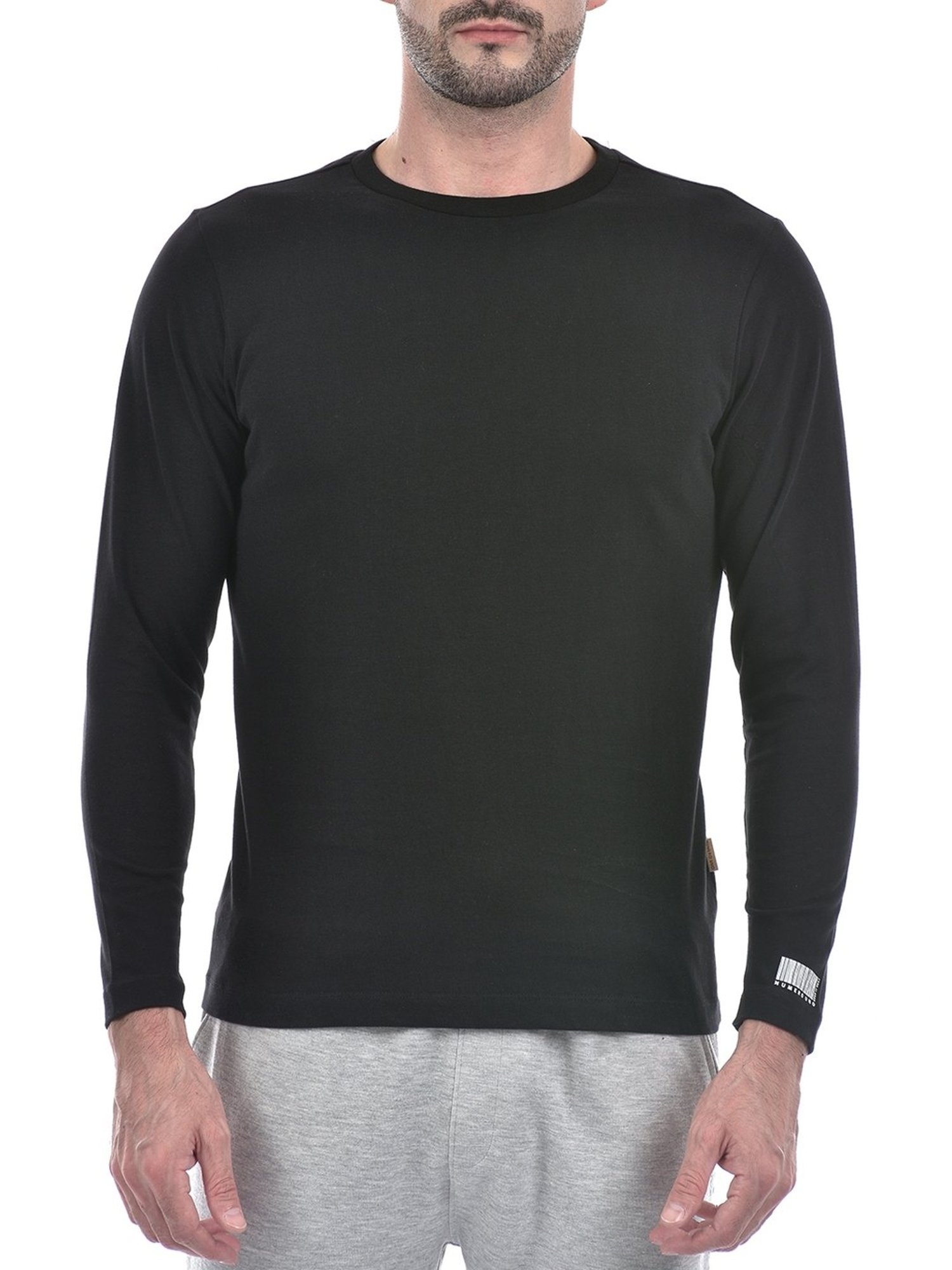 Numero Uno Black Regular Fit T-Shirt