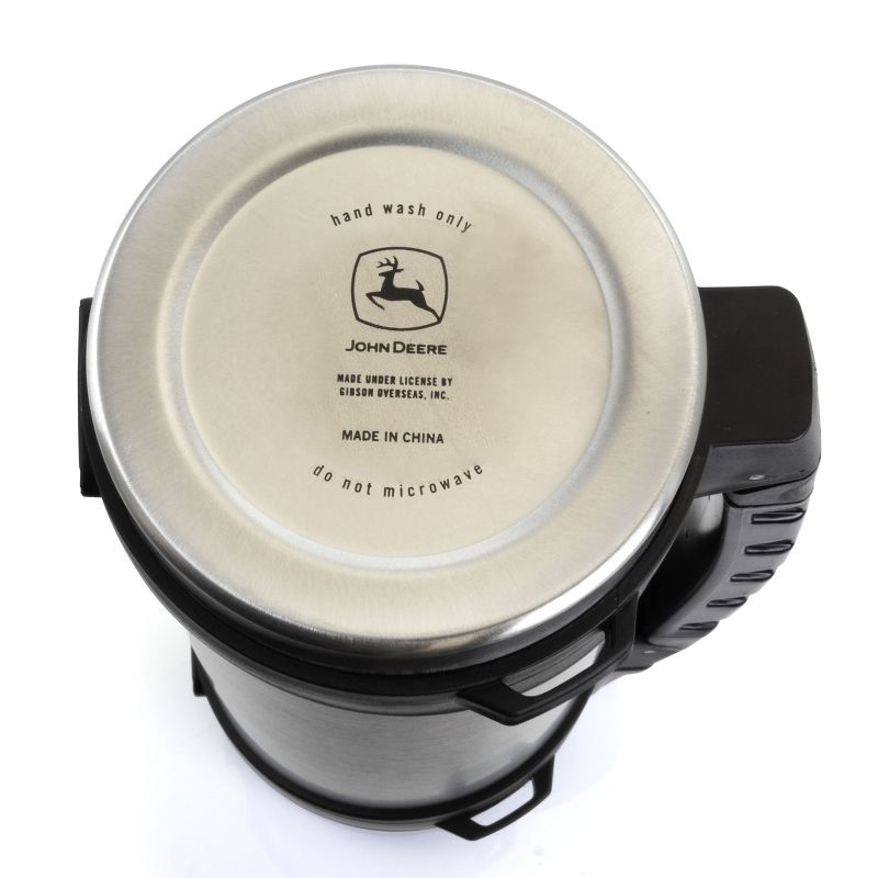 John Deere 1.05 Quart Thermal Traveler with Lid and Handle