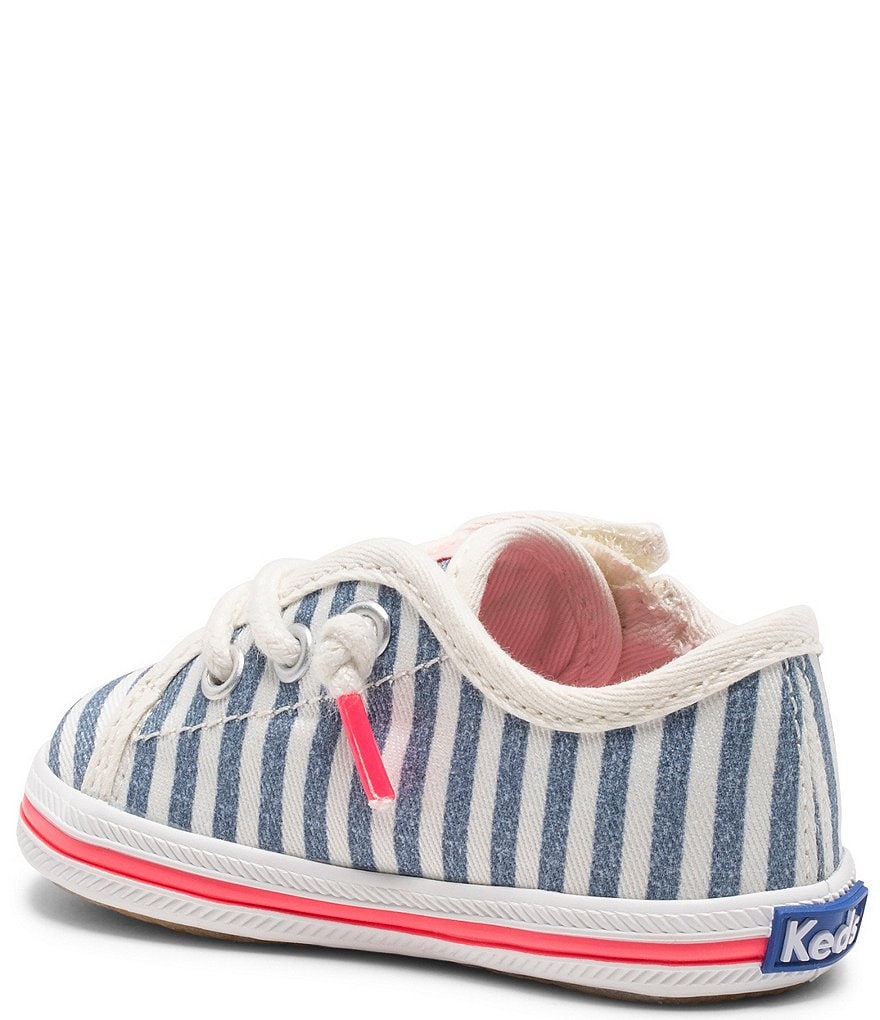 Keds Girls' Kickstart Sneaker Crib Shoes (Infant)