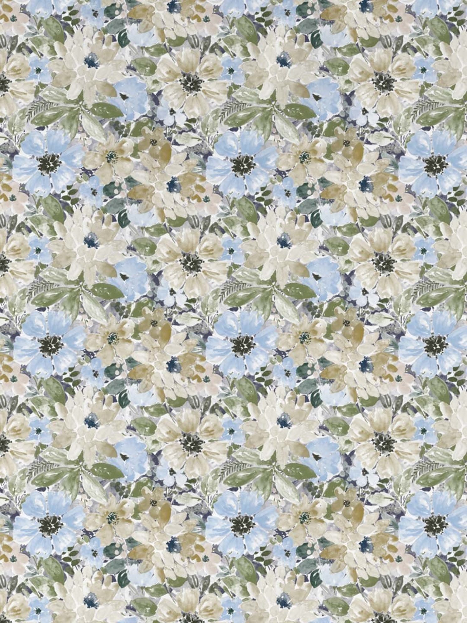 Ddecor Live beautiful The Elemental Blue 144 TC Cotton Queen Bedsheet with 2 Pillow Covers