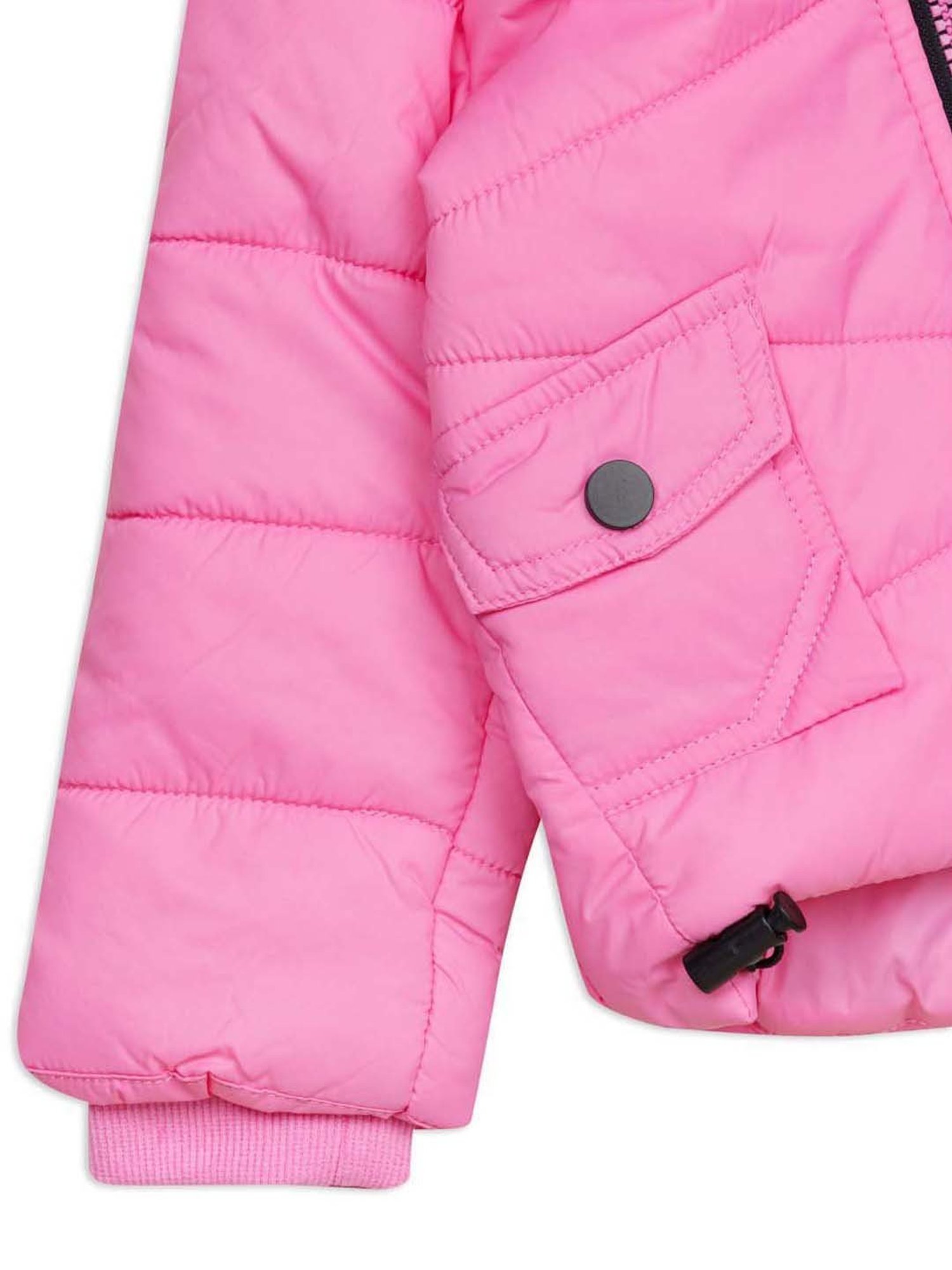 H by Hamleys Kids Pink Regular Fit Full Sleeves Jacket