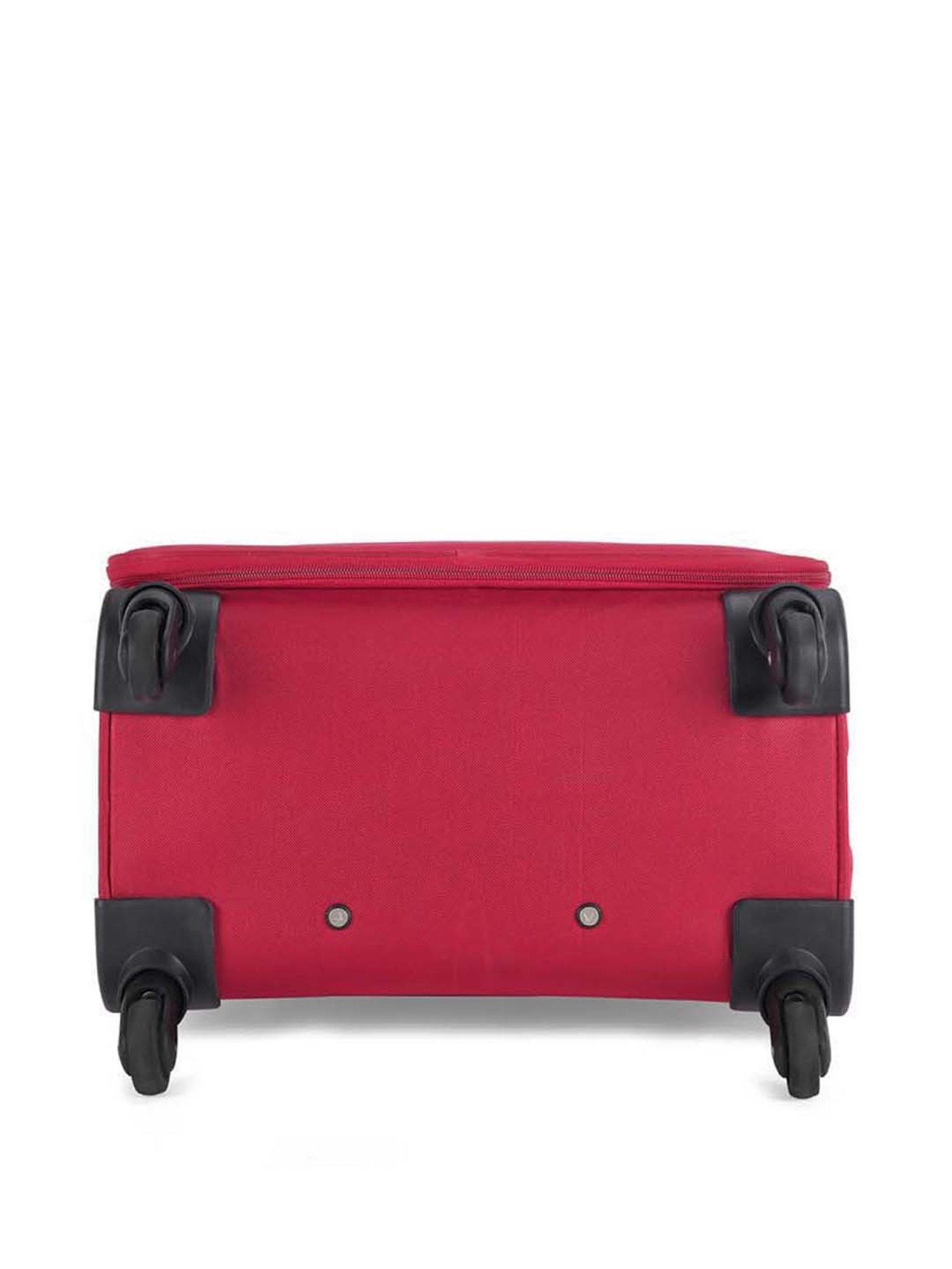 Aristocrat Red Medium Soft Cabin Trolley - 68 cm