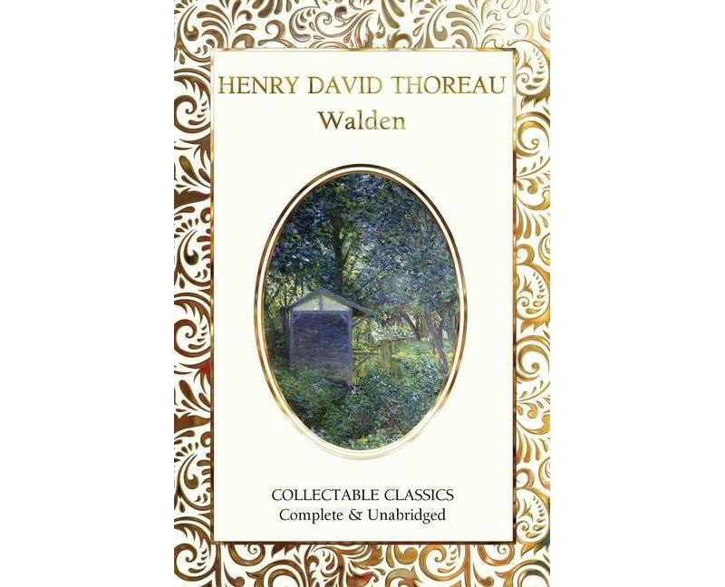 Walden - (Flame Tree Collectable Classics) by  Henry David Thoreau (Hardcover)