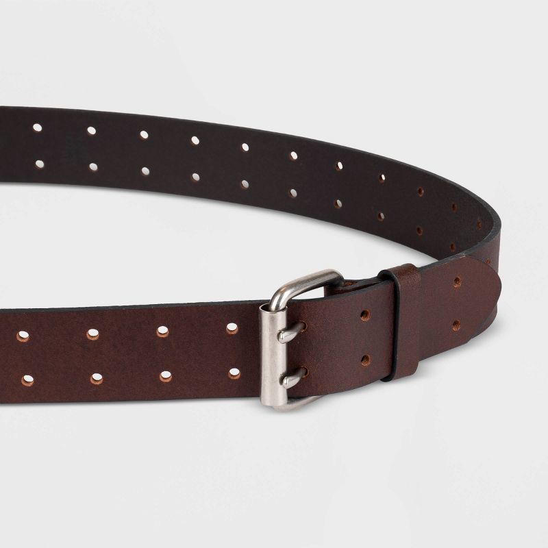 Dickies Men's Roller Buckle Belt - Brown 34