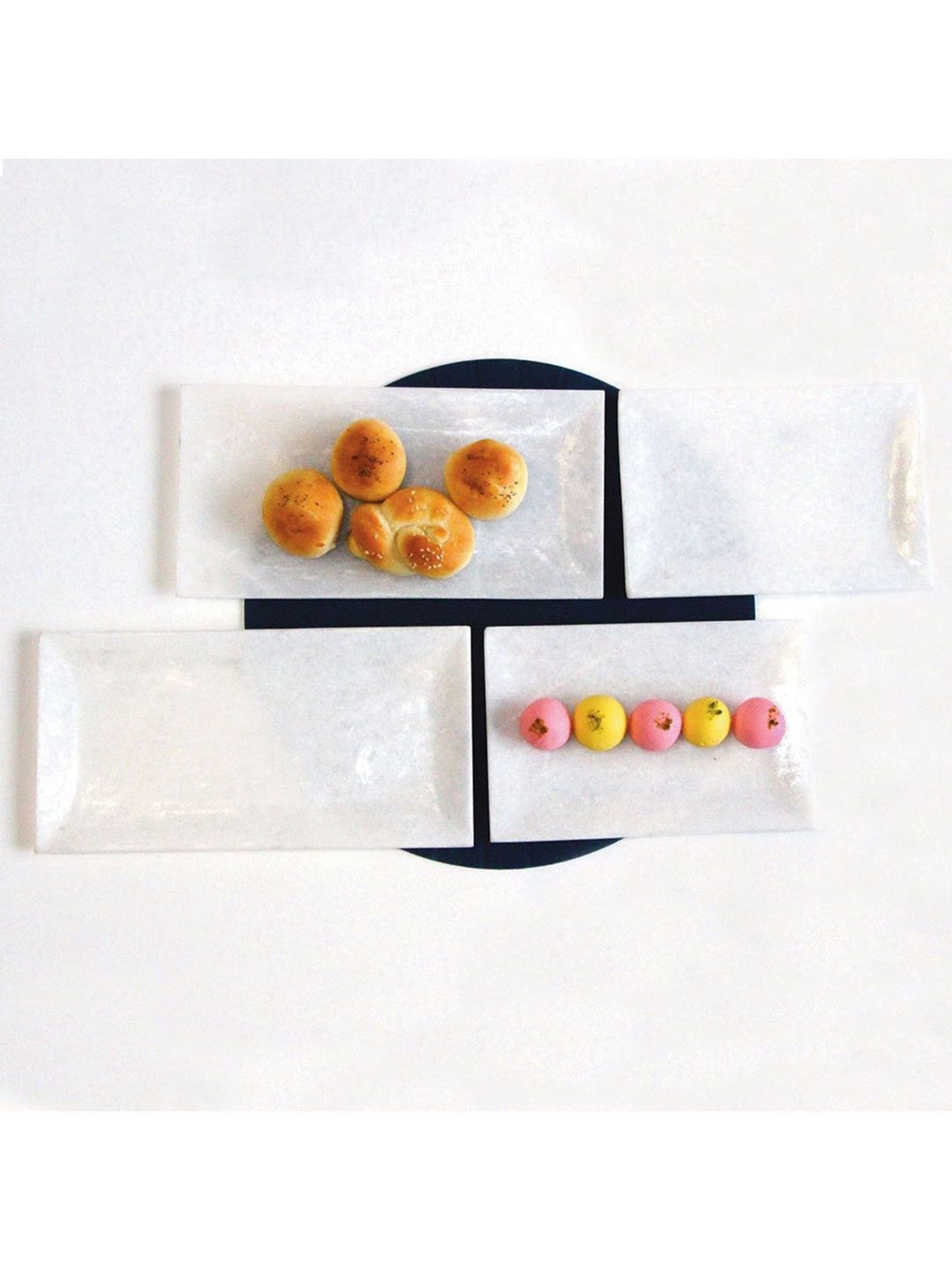 Fabindia Chitra Red Ceramic Large Oval Platter